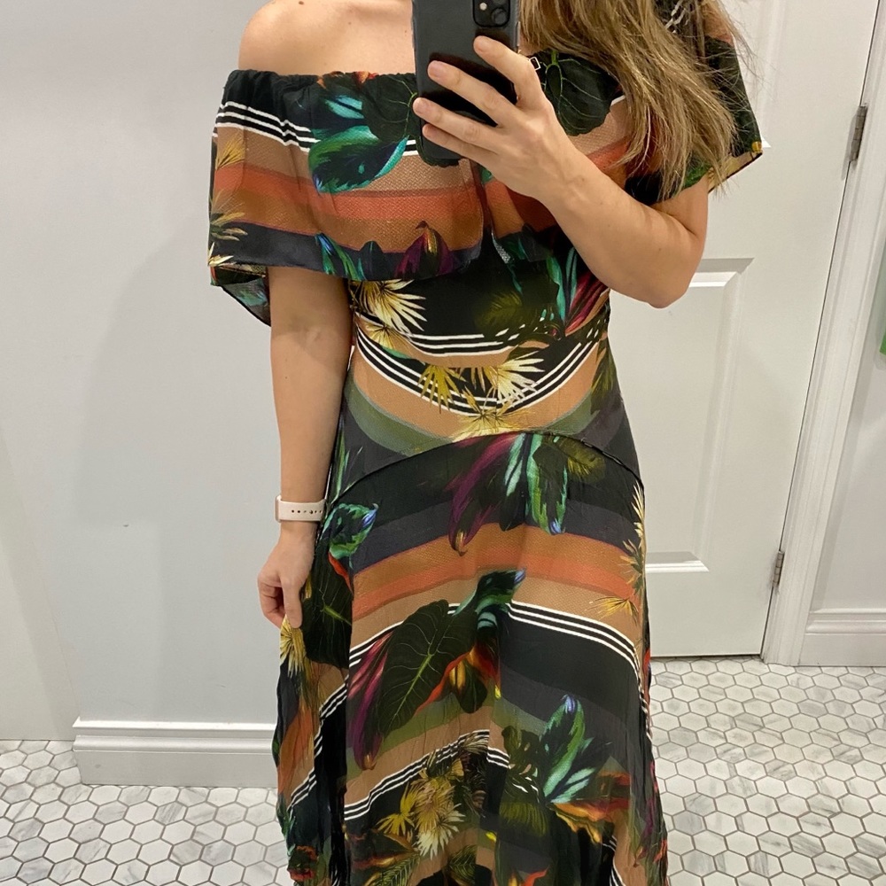 FARM Rio Long dress